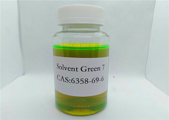 Solvent Green 7 CAS No.6358-69-6 Yellow Dyeing For Marker Intensity 120%
